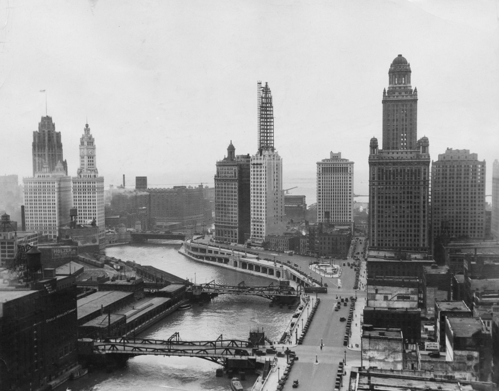 Wacker Drive in 1927